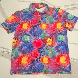 HRESKI Men’s Golf Polo, Size Large